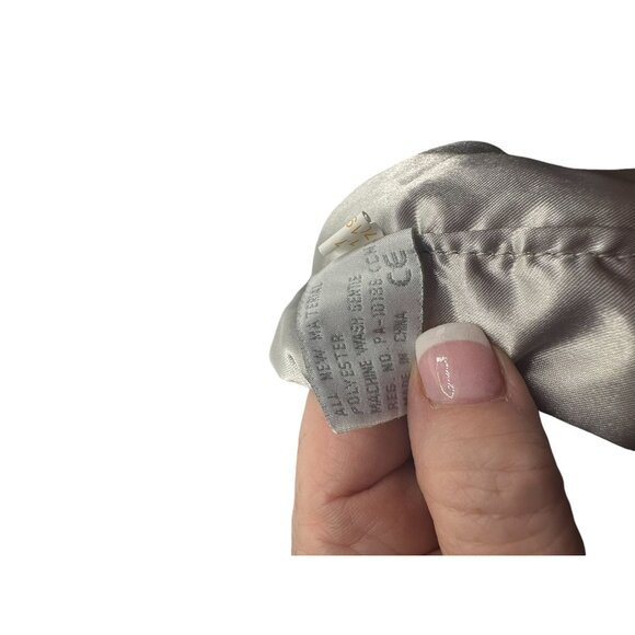 Bearington Baby Collection Owl Lovey Security Blanket Soother Satin Trim - Picture 10 of 10